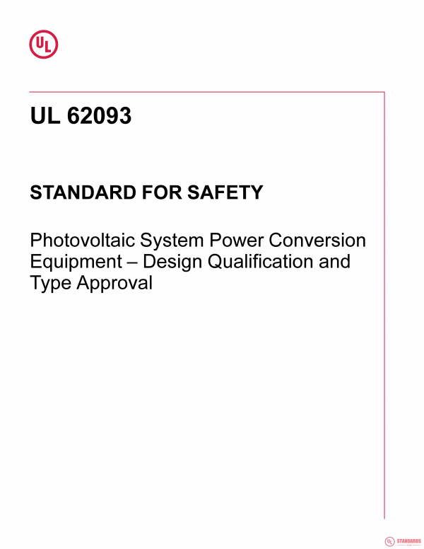 UL 62093 PDF